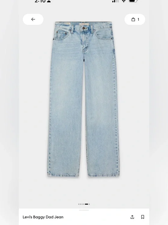 Levi’s baggy dad - Picture 4 of 7